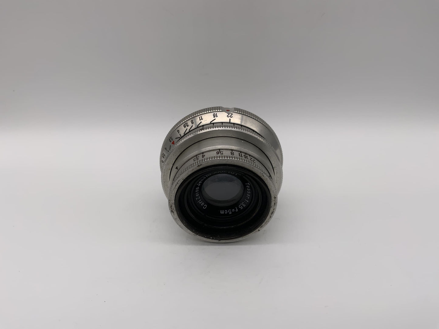 Carl Zeiss 5cm 1:3.5 Objektiv 50mm Tessar Kamera Camera Lens (M42) !Nebel!