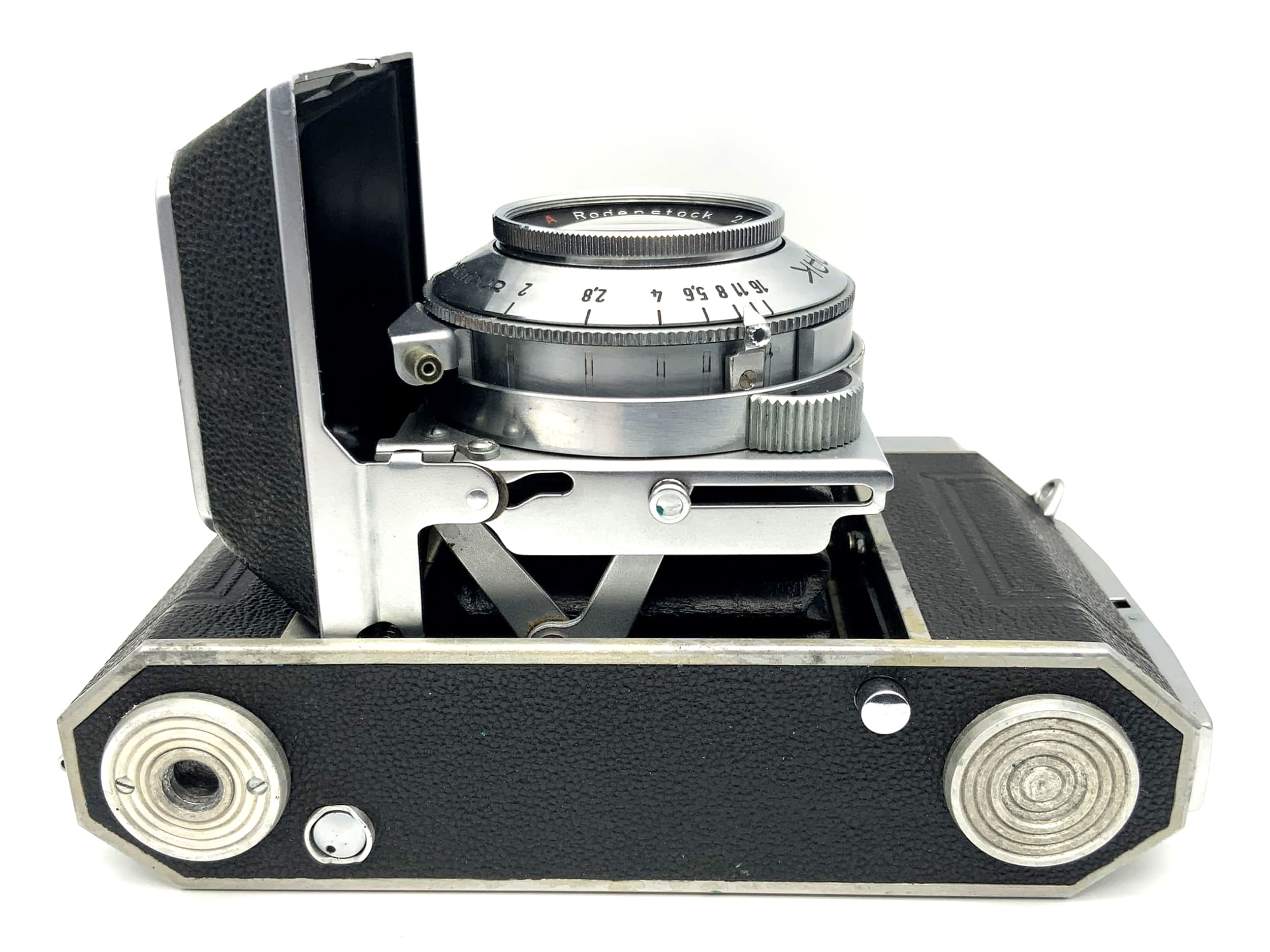 Kodak Retina IIa folding camera with Heligon 1:2 50mm red A 2A Rodenstock