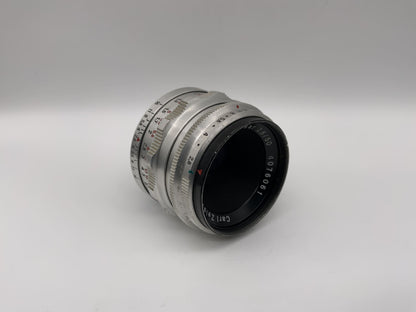 Carl Zeiss 50mm 1:2.8 Objektiv Tessar 12 Blades Kamera Camera Lens (M42) !Nebel!