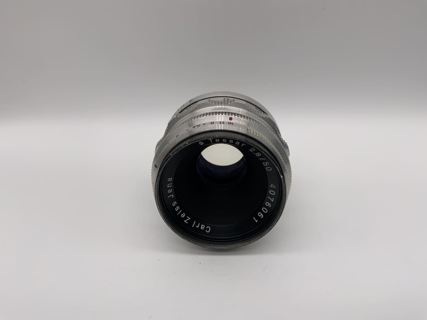 Carl Zeiss 50mm 1:2.8 Objektiv Tessar 12 Blades Kamera Camera Lens (M42) !Nebel!