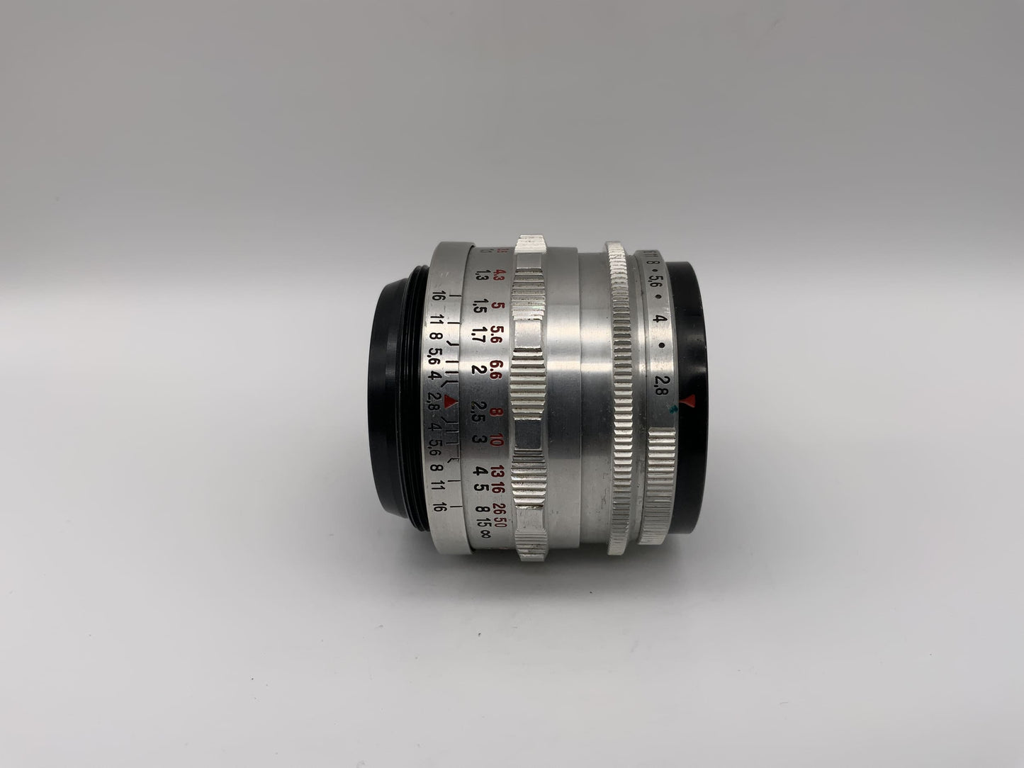 Carl Zeiss 50mm 1:2.8 Objektiv Tessar 12 Blades Kamera Camera Lens (M42) !Nebel!