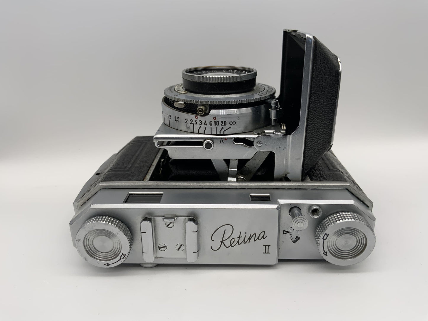 Kodak Retina II Klappkamera mit Heligon 1:2 50mm 5cm 2 Schneider Kreuznach