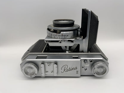 Kodak Retina II Klappkamera mit Heligon 1:2 50mm 5cm 2 Schneider Kreuznach