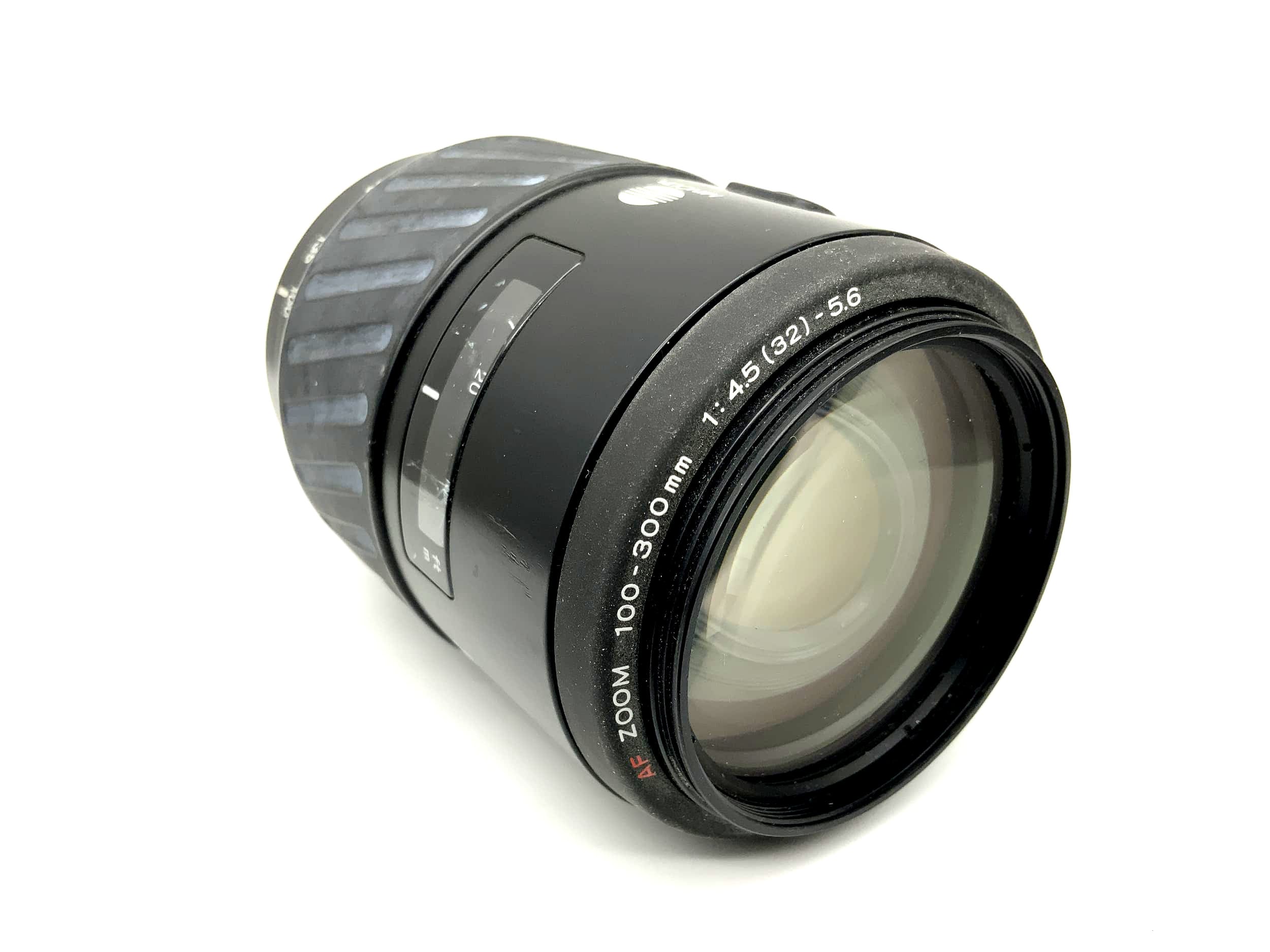 Objectif Minolta 100-300 mm 1:4,5-5,6 (32) Objectif zoom AF (Minolta AF/Sony A)