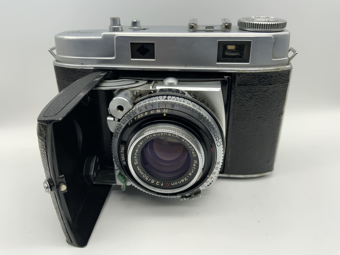 Kodak Retina IIc Klappkamera mit Xenon 1:2.8 50mm red C 2c Schneider Kreuznach