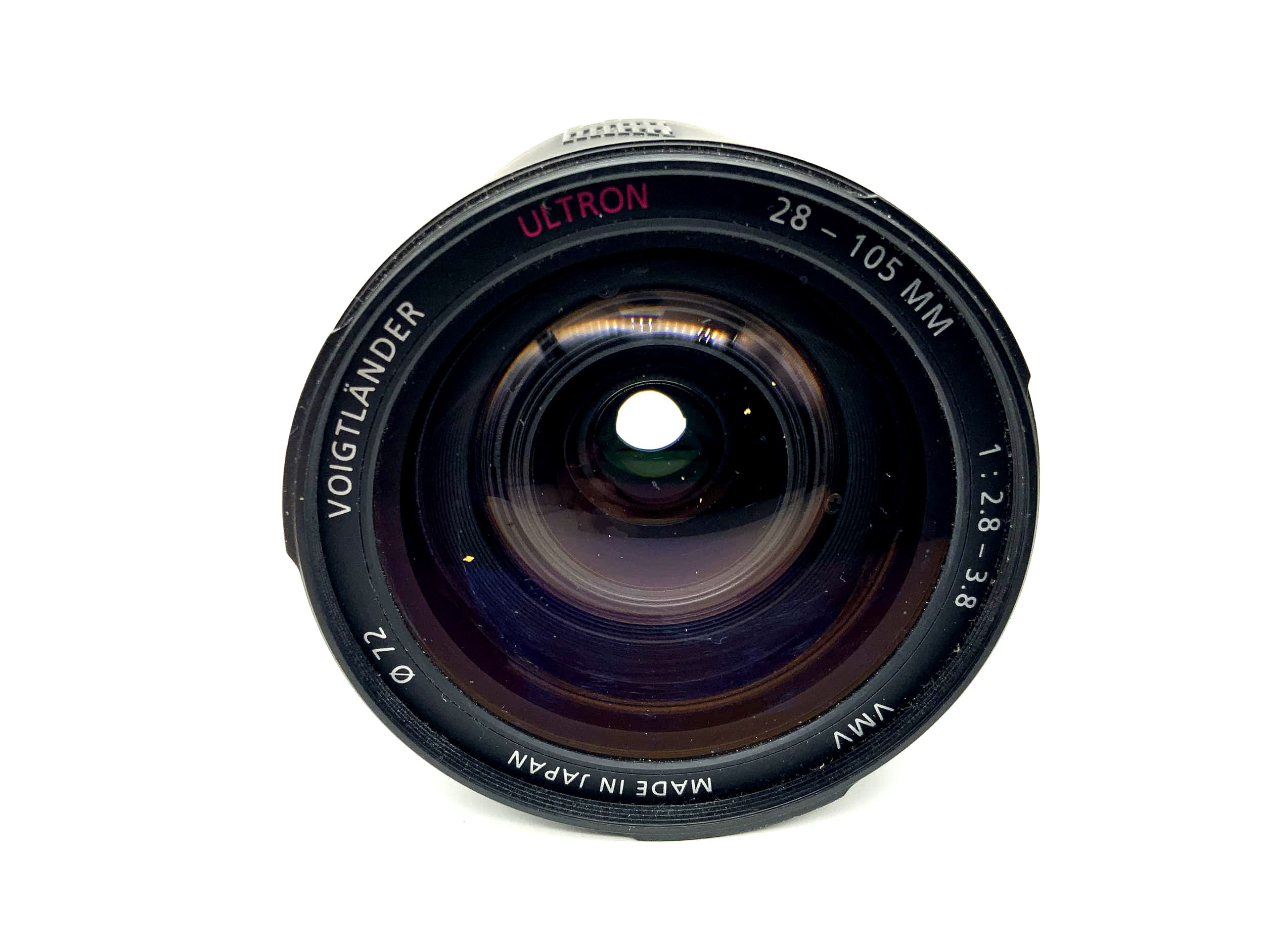 Objectif Voigtländer 28-105 mm 1:2,8-3,8 Objectif d'appareil photo Ultron VMV (Nikon AF)