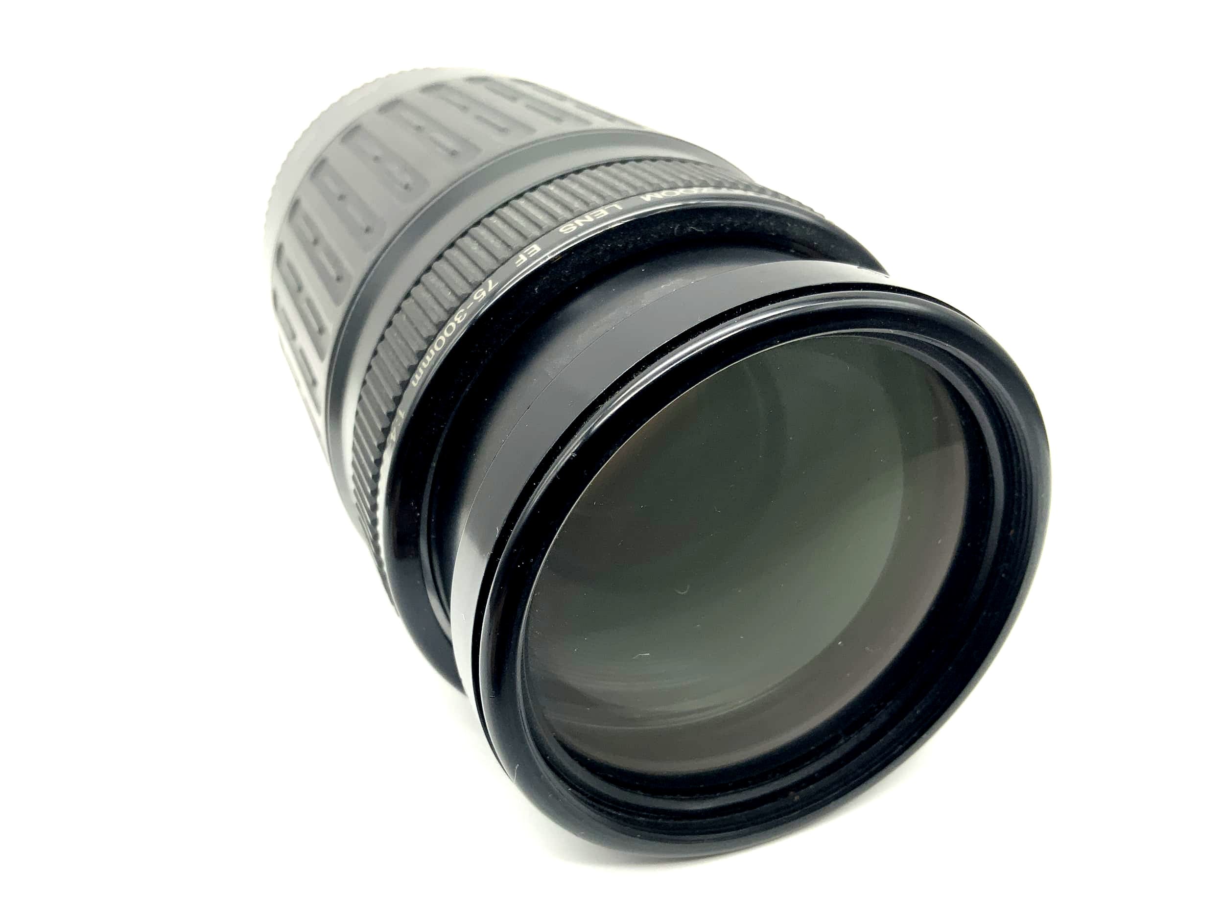 Objectif zoom Canon 75-300 mm 1:4-5,6 EF pour appareil photo (Canon EF)