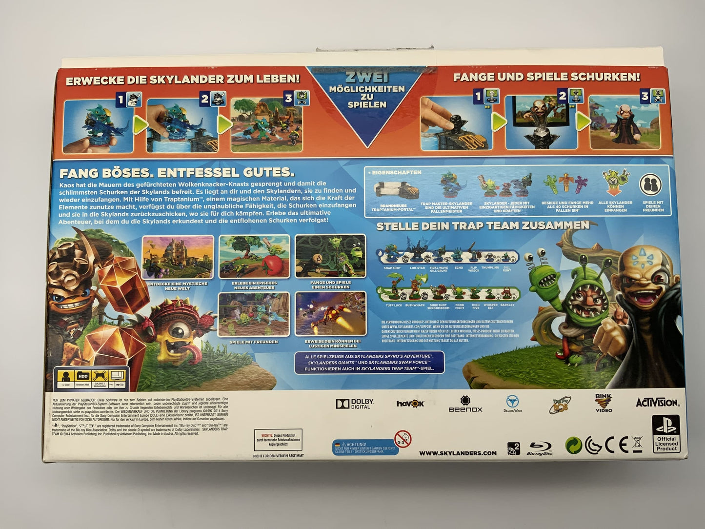 Skylanders Trap Team Starter Pack in OVP für Sony Playstation 3 PS3