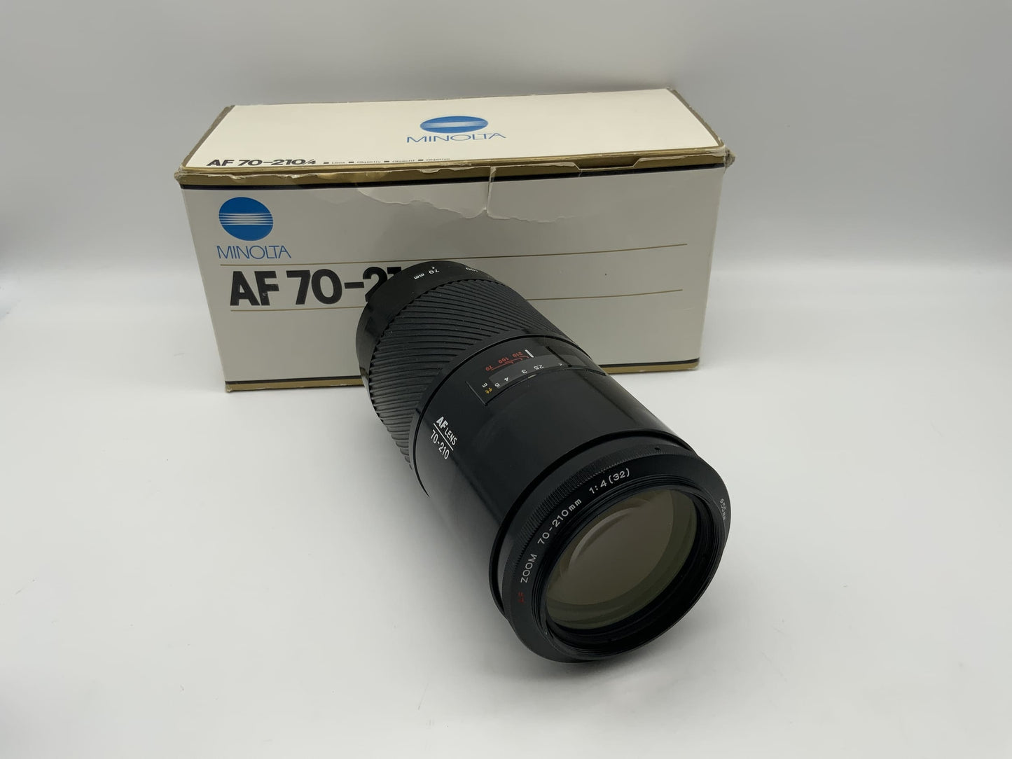 Minolta 70-210mm 1:4 Objektiv AF Lens mit OVP Camera Lens (Minolta AF/Sony A)