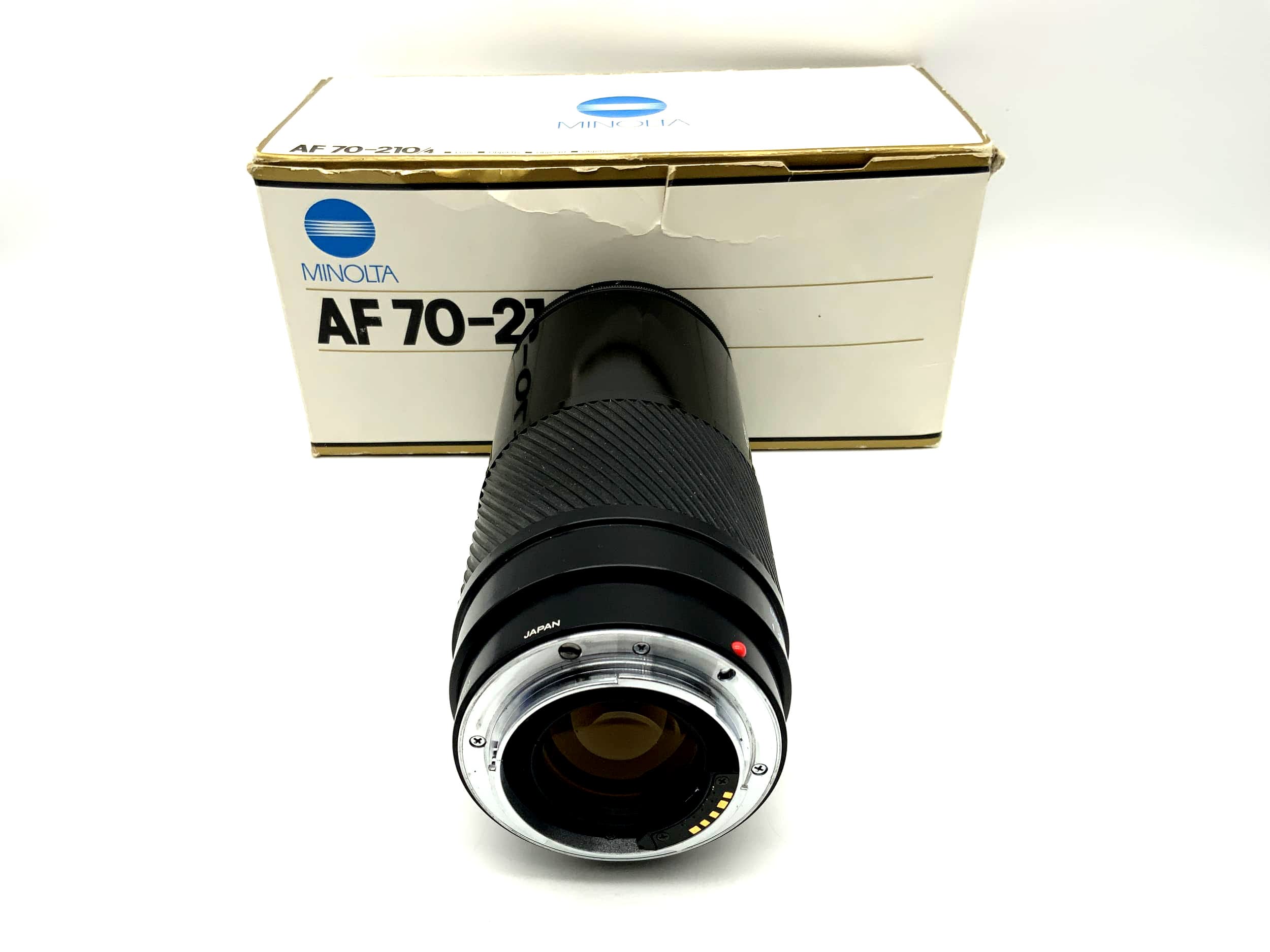 Objectif Minolta 70-210 mm 1:4 AF avec objectif d'appareil photo OVP (Minolta AF/Sony A)