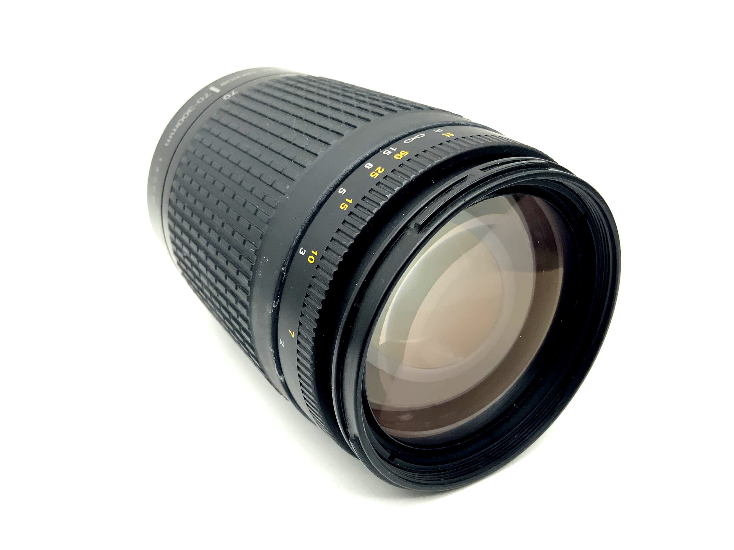 Objectif Nikon 70-300 mm 1:4-5.6 AF Nikkor G Objectif de l'appareil photo (Nikon AF)