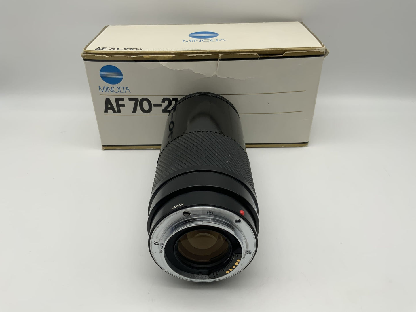 Minolta 70-210mm 1:4 Objektiv AF Lens mit OVP Camera Lens (Minolta AF/Sony A)