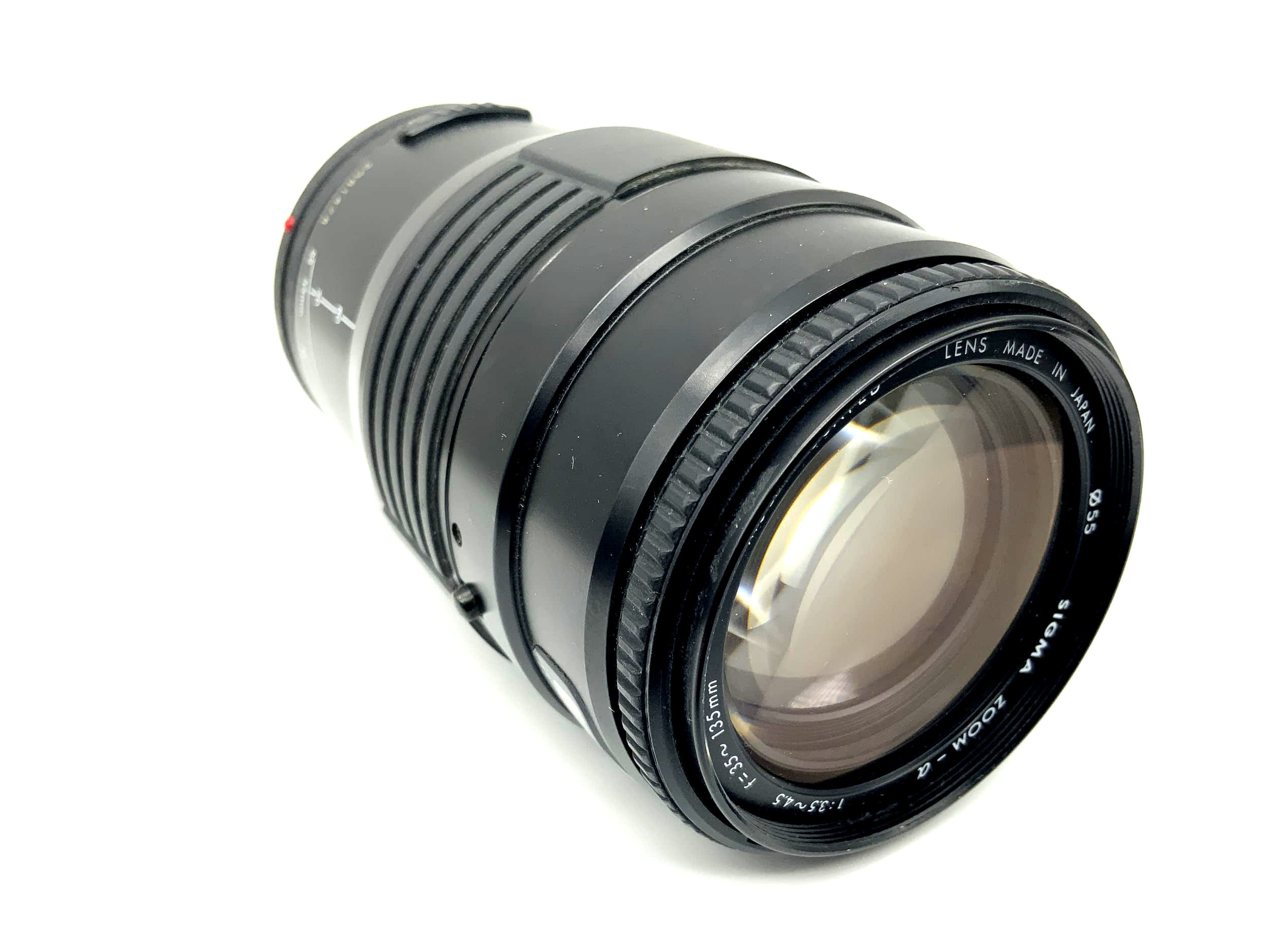 Objectif Sigma 35-135 mm 1:3,5-4,5 Zoom AF-a alpha MC (Minolta AF/Sony A)