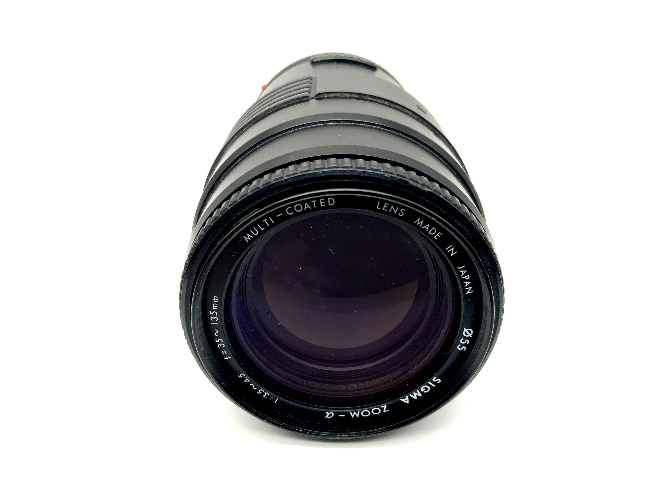Objectif Sigma 35-135 mm 1:3,5-4,5 Zoom AF-a alpha MC (Minolta AF/Sony A)