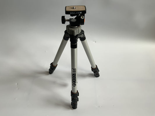 Slik 500G Stativ Tripod 3-Bein Fotostativ Kamerastativ