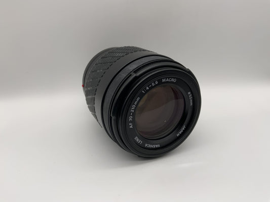 Yashica 70-210mm 1:4-5.6 Objektiv Macro AF Lens Camera Lens (Yashica KA-R)