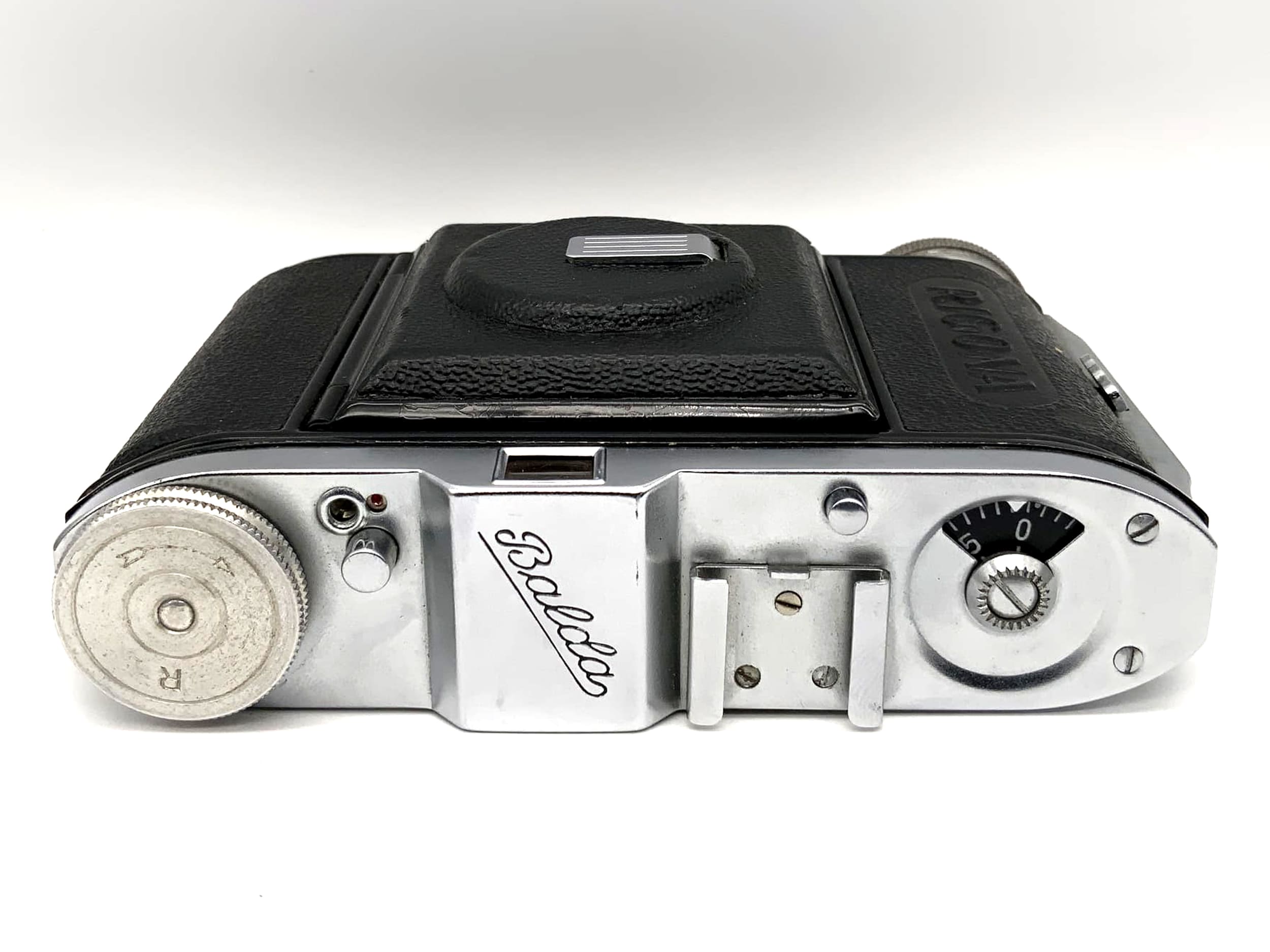 Balda Rigona folding camera with Rigonar 1:3.5 50mm red C Pronto
