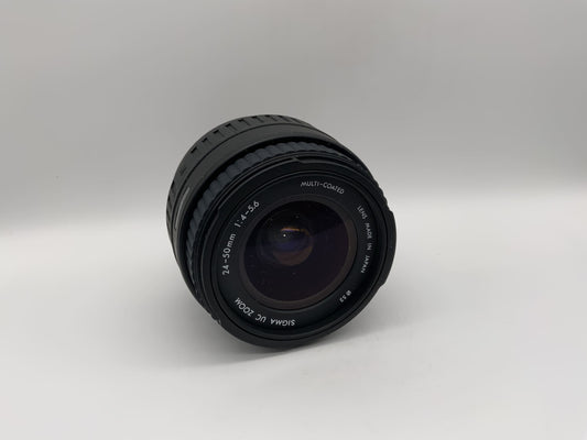 Sigma 24-50mm 1:4-5.6 Objektiv UC Zoom Multi-Coated AF Lens (Minolta AF/Sony A)