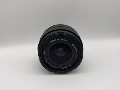 Sigma 24-50mm 1:4-5.6 Objektiv UC Zoom Multi-Coated AF Lens (Minolta AF/Sony A)