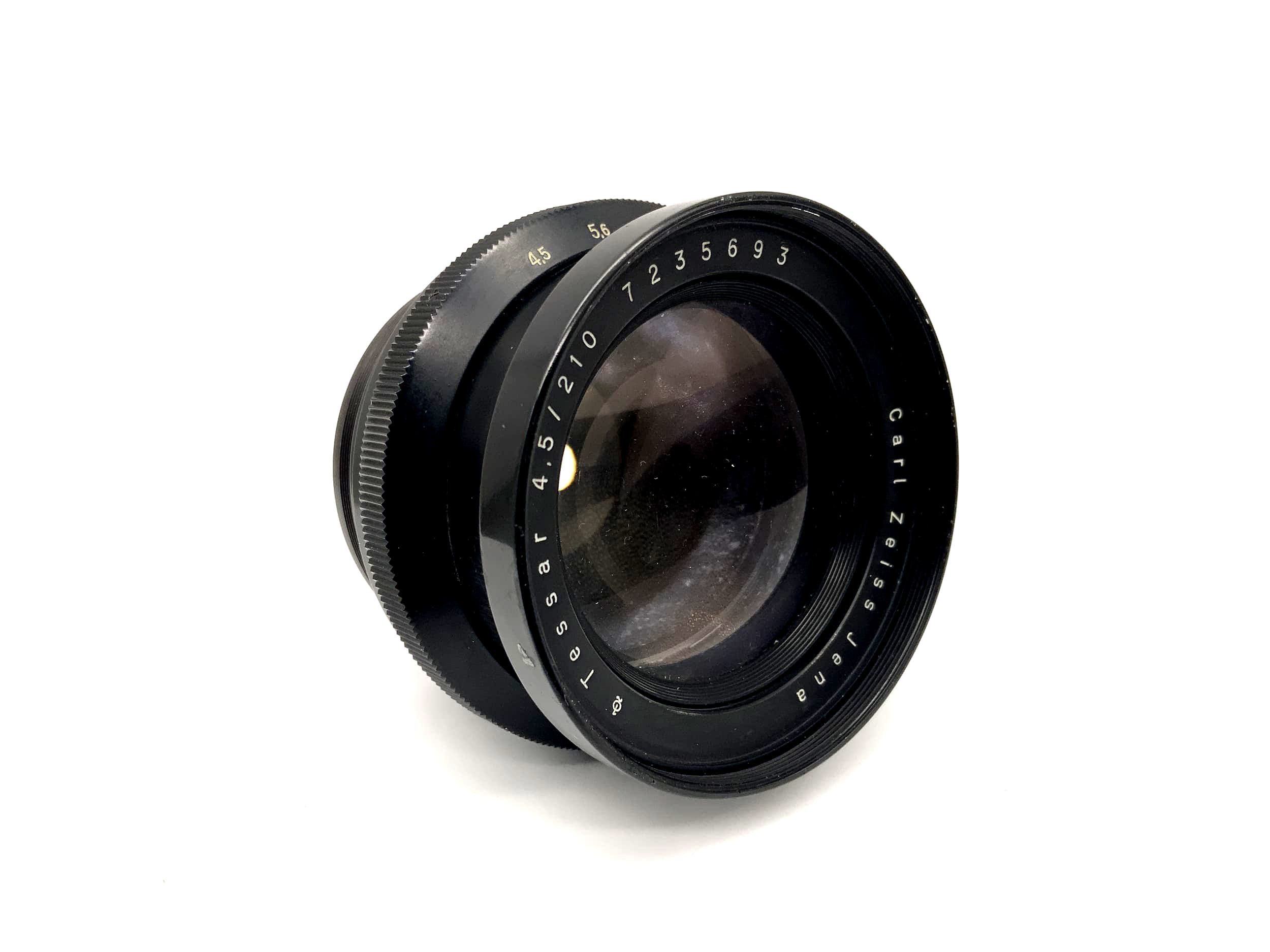 Carl Zeiss 210mm 1:4.5 lens Tessar N60 large format (for 62mm plate camera)