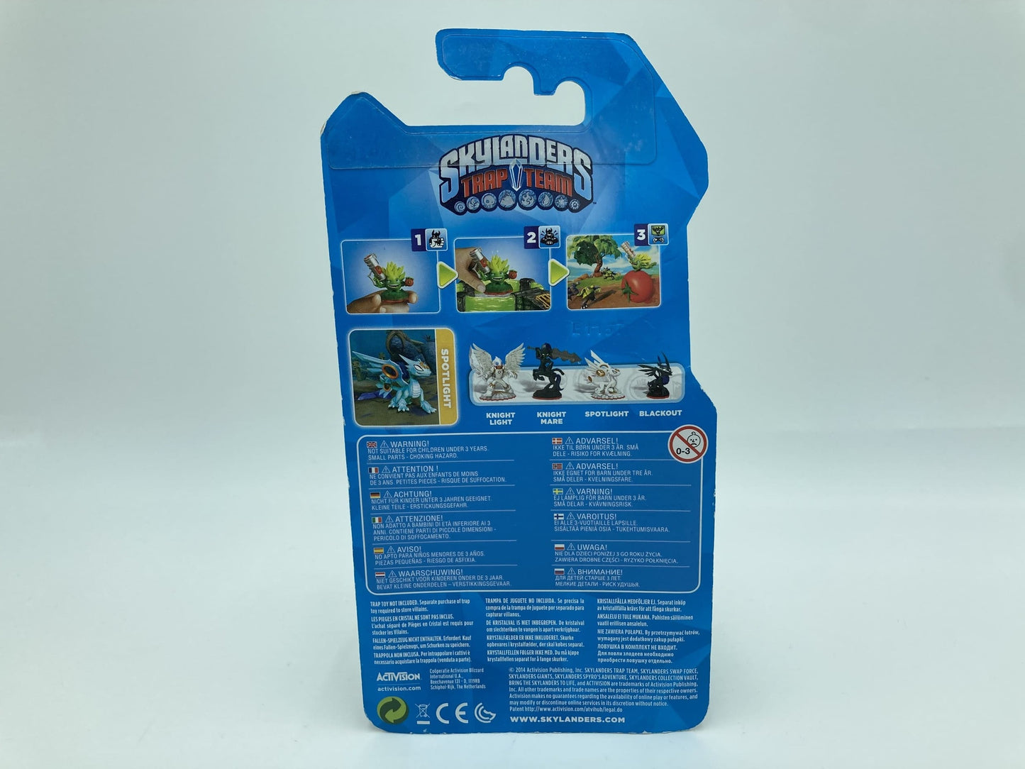 Skylanders Trap Team Figur Spotlight neu und ovp originalverpackt