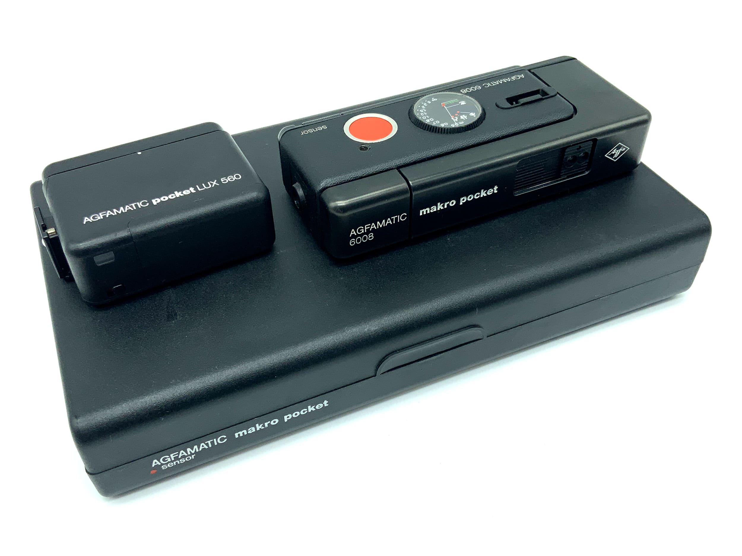 Agfa Agfamatic 6008 macro pocket Miniaturkamera mit Kleinstbildkamera