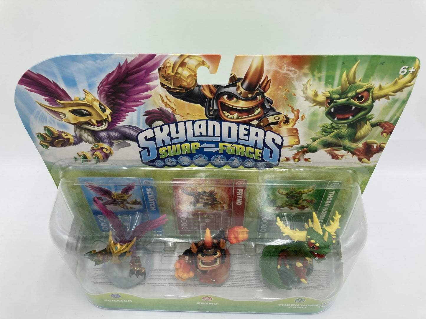 Skylanders Swap Force 3er Pack Scratch Fryno Camo neu und ovp originalverpackt