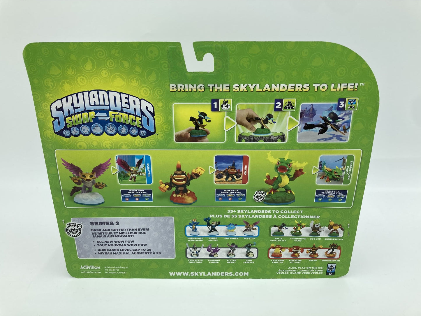 Skylanders Swap Force 3er Pack Scratch Fryno Camo neu und ovp originalverpackt