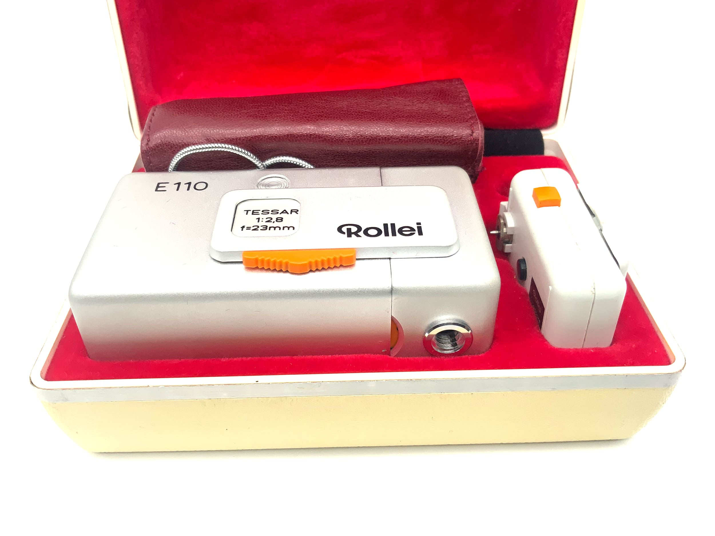Rollei E110 Miniaturkamera mit Tessar 23mm 1:2,8 Kleinstbildkamera