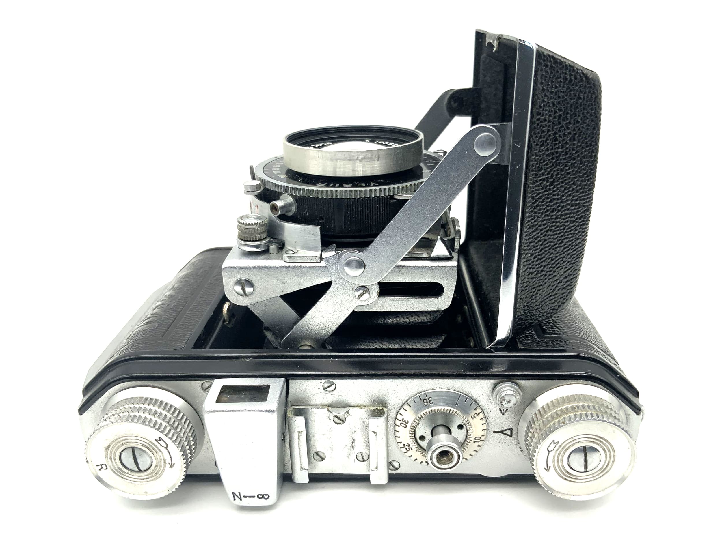 Welta Welti I folding camera with Carl Zeiss Tessar 1:2.8 50mm red T Vebur