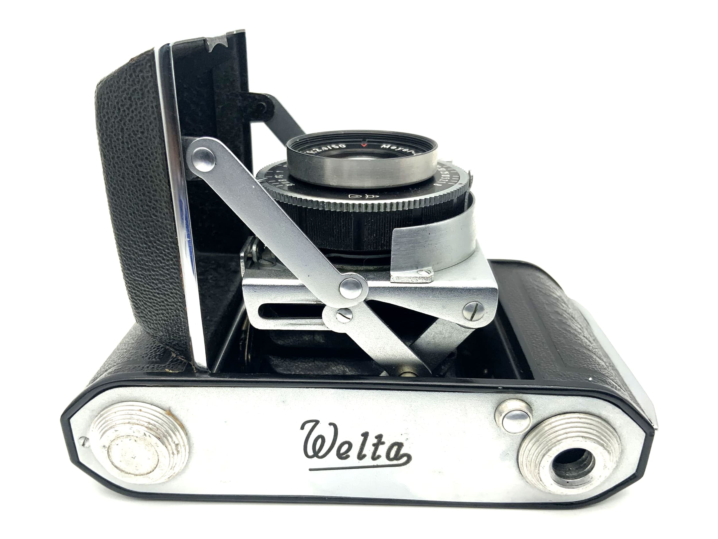 Welta Welti I folding camera with Meyer Optik Trioplan 1:2.9 50mm red V Vebur