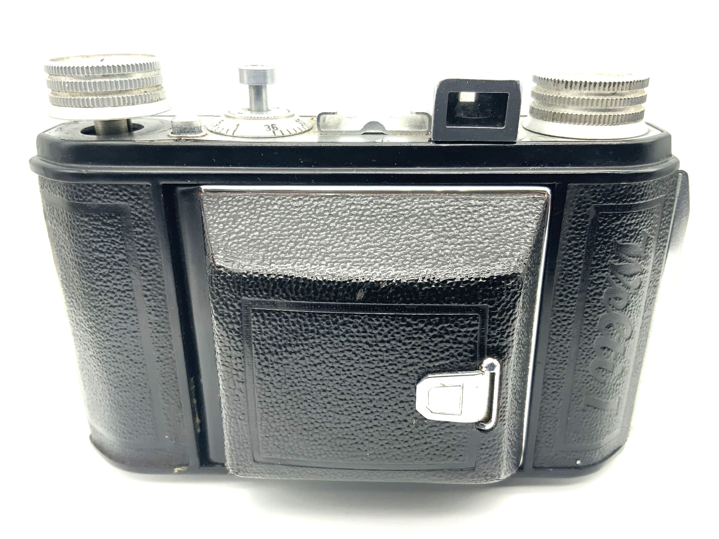 Welta Welti I folding camera with Meyer Optik Trioplan 1:2.9 50mm red V Vebur