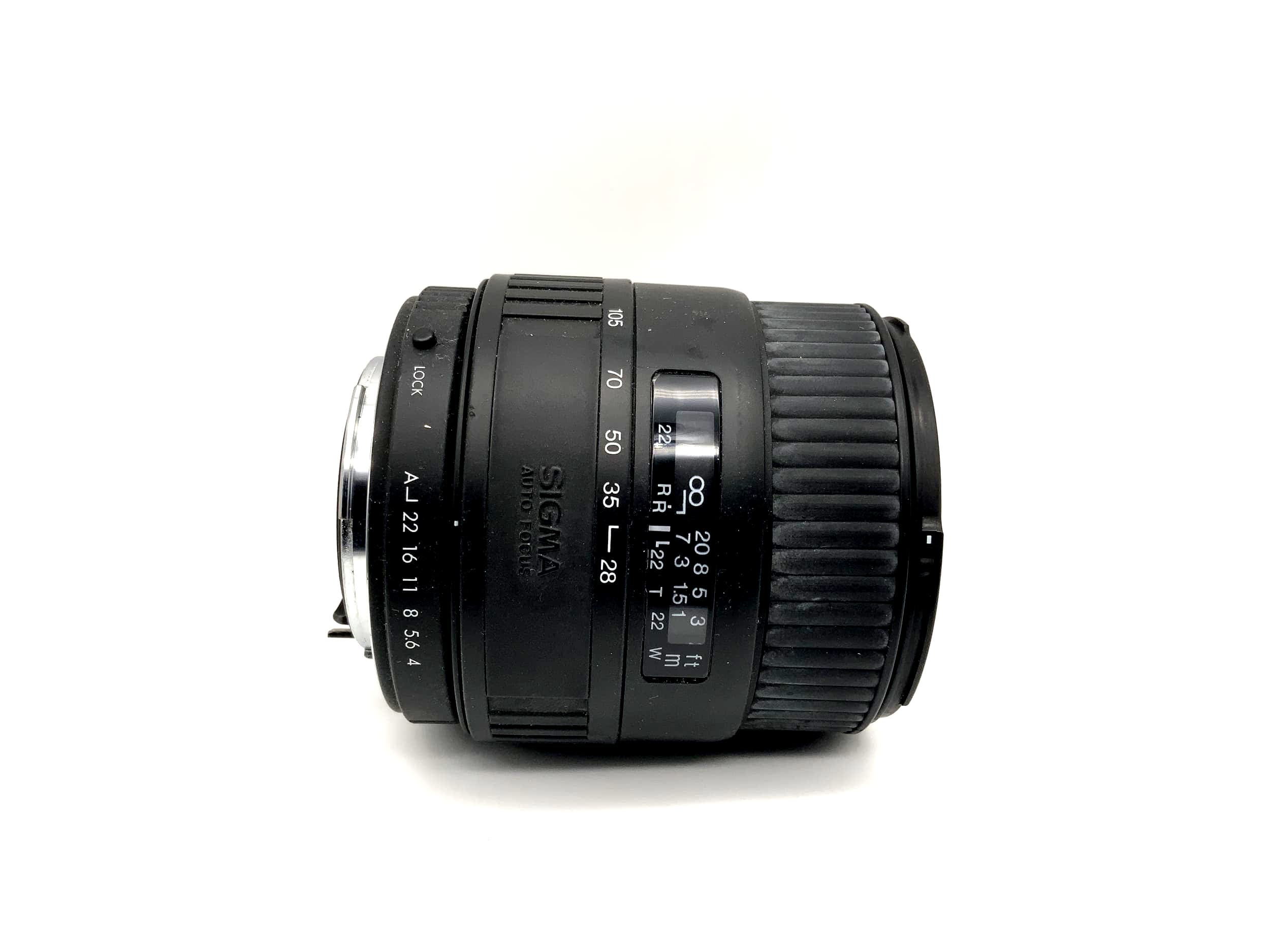 Objectif Sigma 28-105 mm 1:4-5,6 UC Zoom Objectif de caméra AF à mise au point automatique (Pentax K AF)