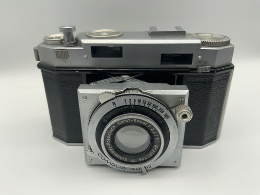 Agfa Karat 12 Klappkamera mit Xenar 1:2.8 50mm Schneider Kreuznach Compur-Rapid