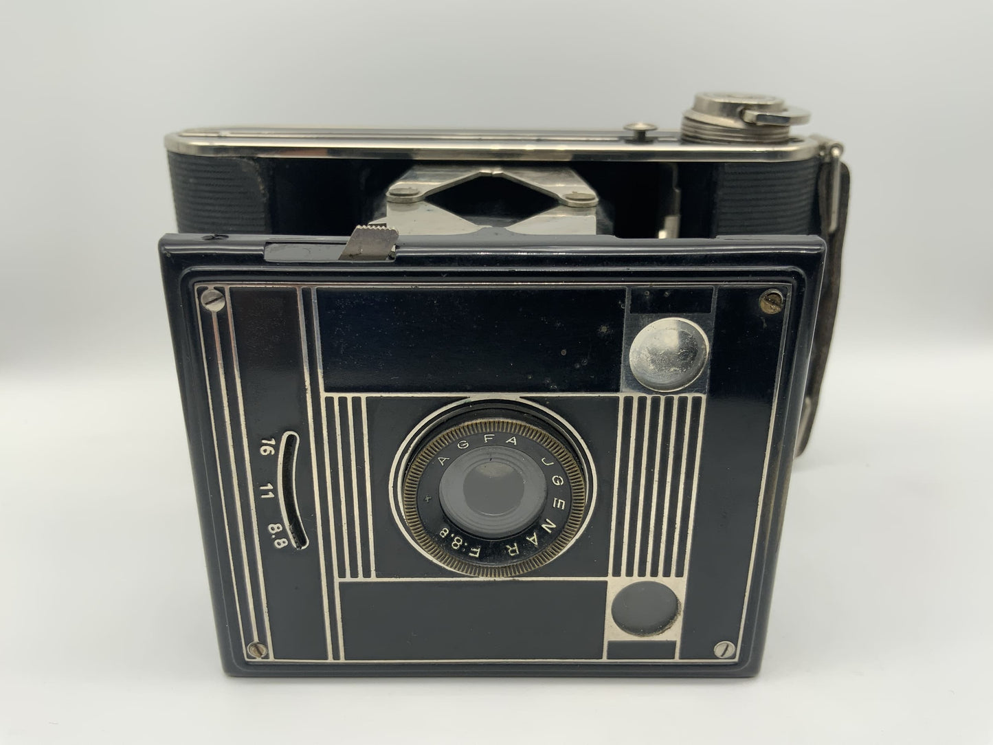 Agfa Billy-Clack Klappkamera mit Igenar 1:8.8