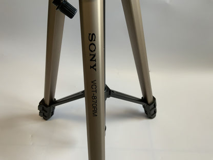 Sony VCT-870RM Stativ Tripod 3-Bein Fotostativ Kamerastativ