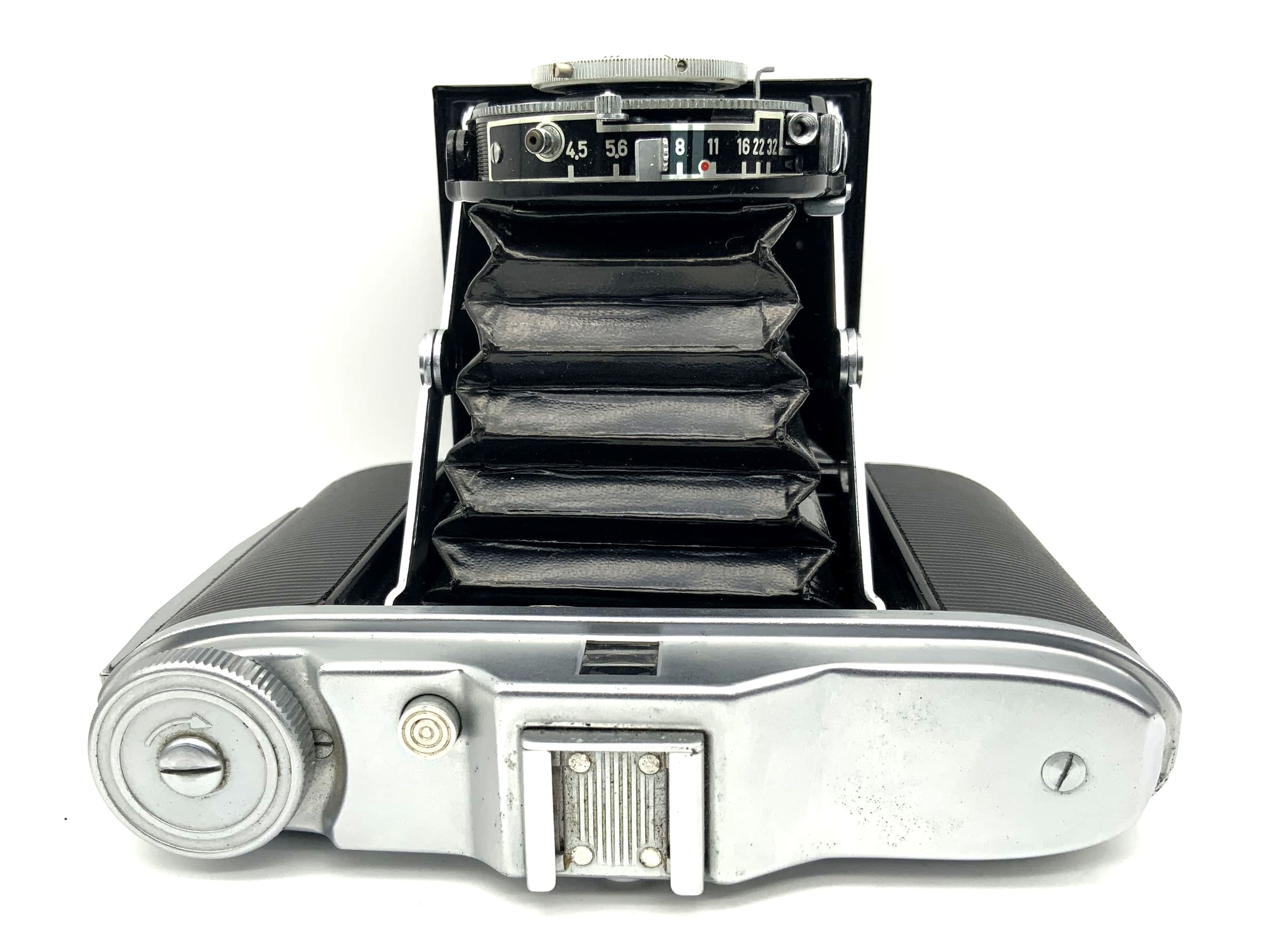 Agfa Isolette V folding camera with Agnar 1:4.5 85mm 5 Pronto