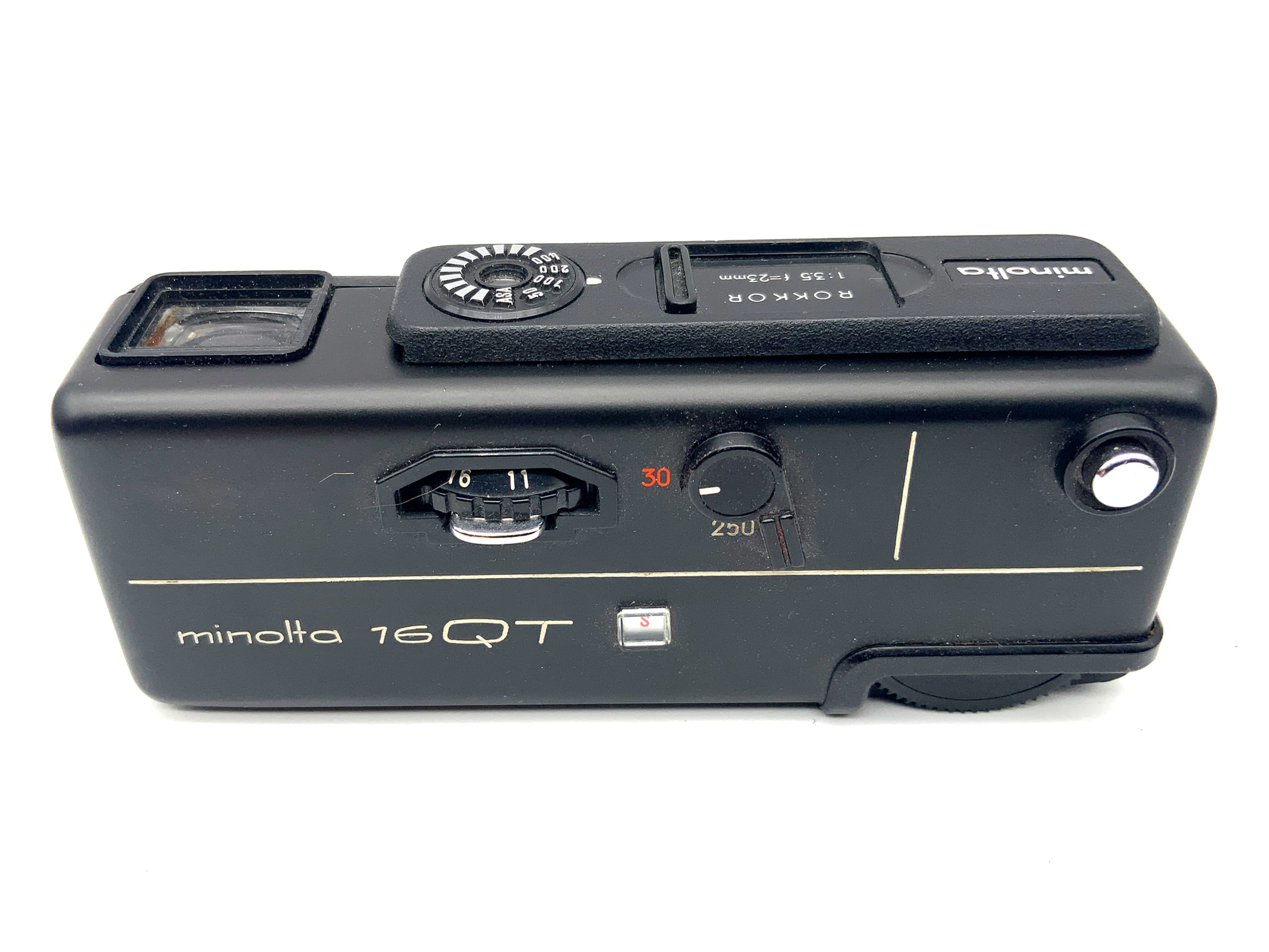 Minolta 16 QT Miniaturkamera mit Rokkor 23mm 1:3.5 Kleinstbildkamera