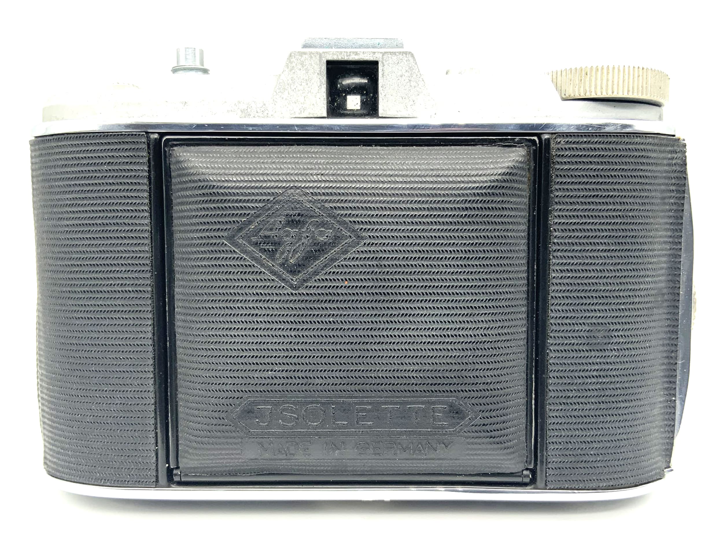 Agfa Isolette folding camera with Apotar 1:4.5 8.5cm 85mm