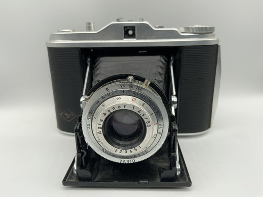 Agfa Isolette I Klappkamera mit Agnar 1:4.5 85mm 1 Vario