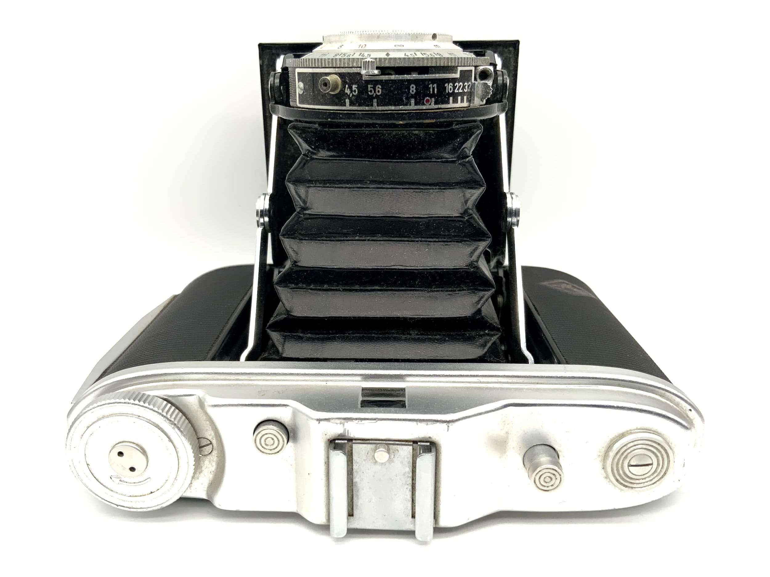 Agfa Isolette I folding camera with Agnar 1:4.5 85mm 1 Vario