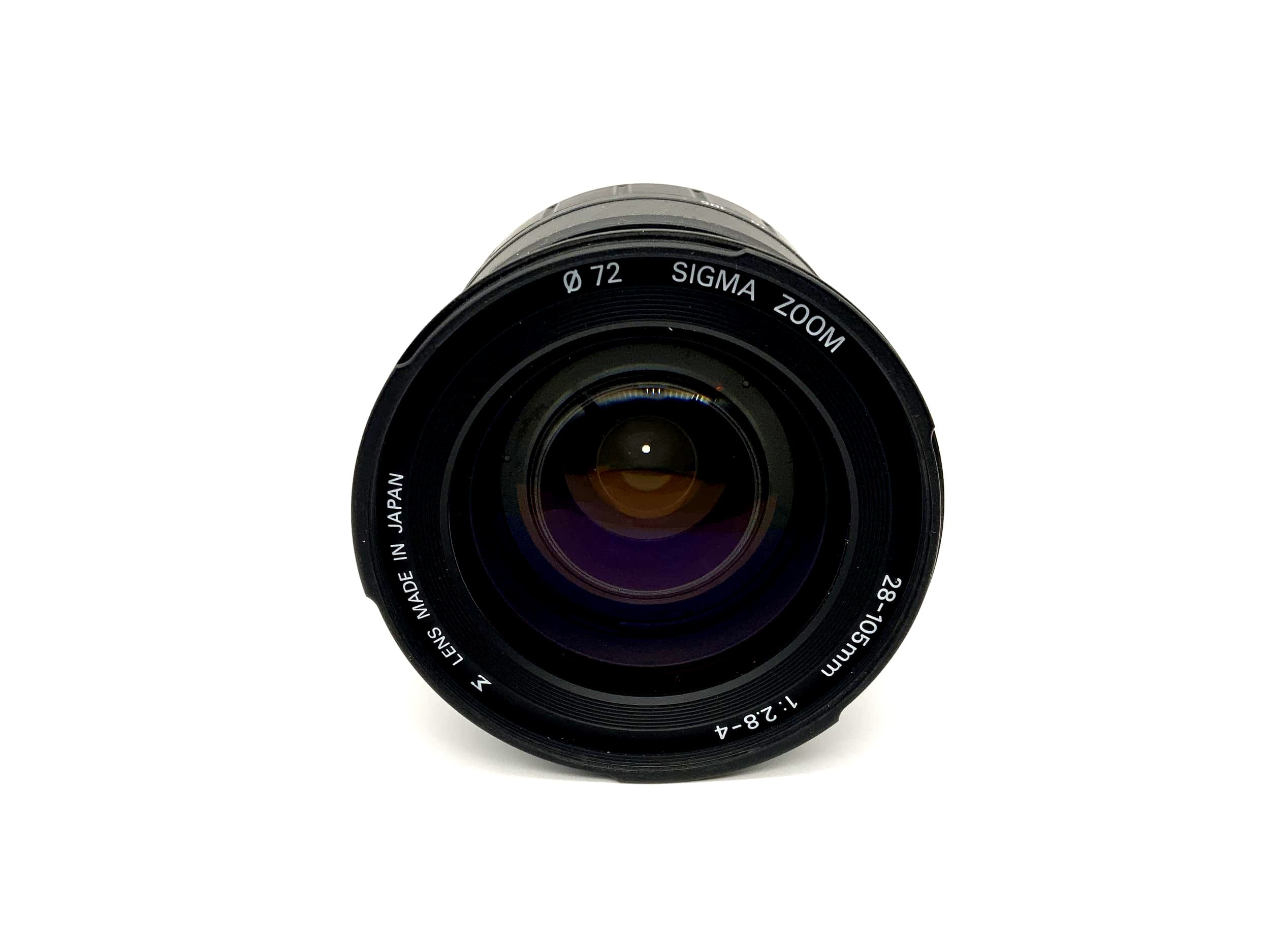 Objectif Sigma 28-105 mm 1:2,8-4, zoom asphérique D (Nikon AF)