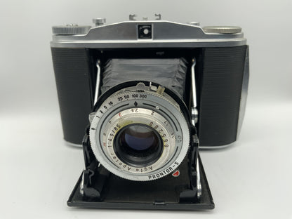 Agfa Isolette II Klappkamera mit Apotar 1:4.5 85mm 2 Prontor-S