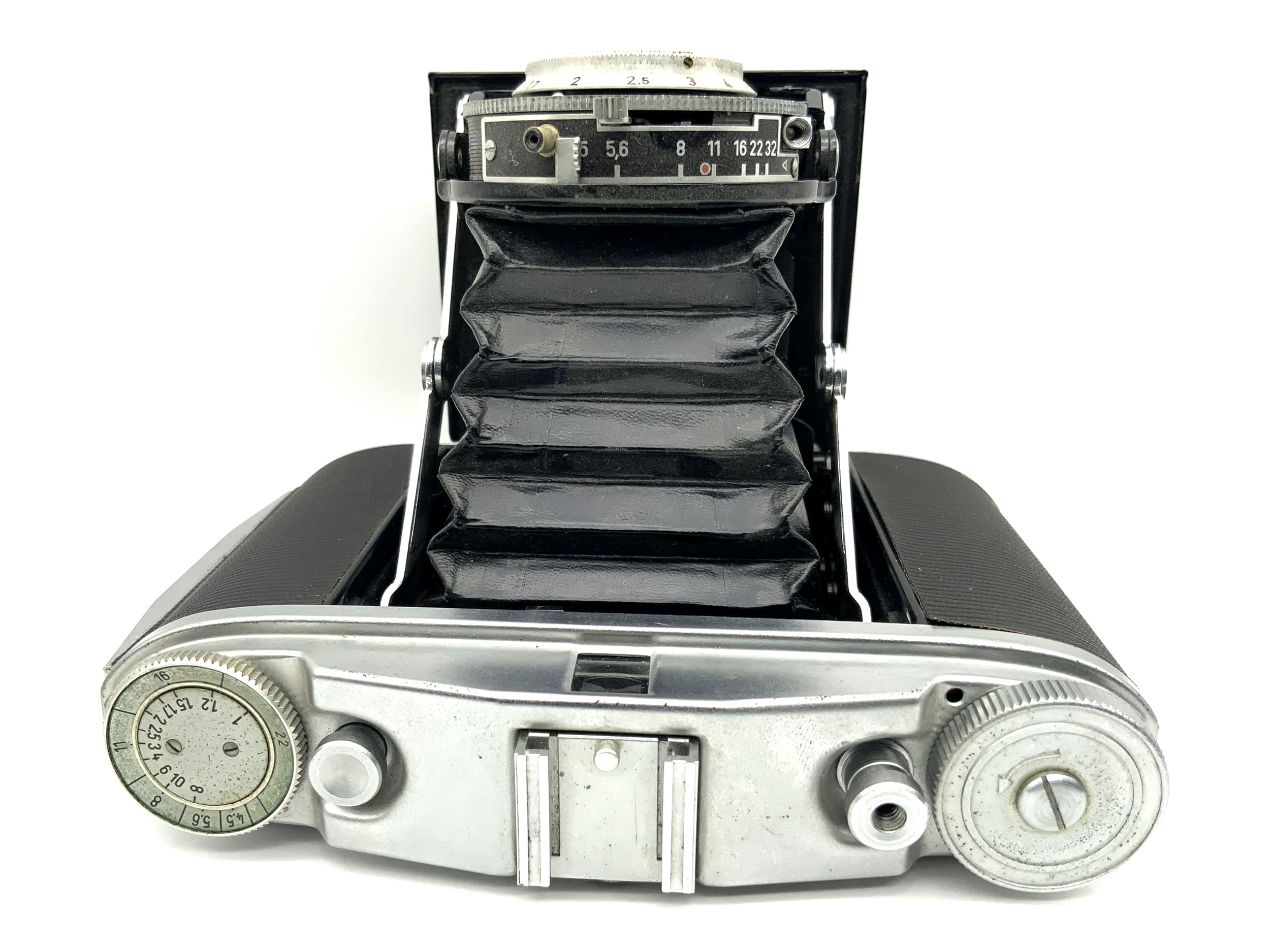 Appareil photo pliable Agfa Isolette II avec Apotar 1:4,5 85 mm 2 Prontor-S