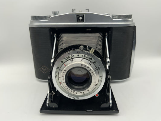 Agfa Isolette II Klappkamera mit Apotar 1:4.5 85mm 2 Pronto