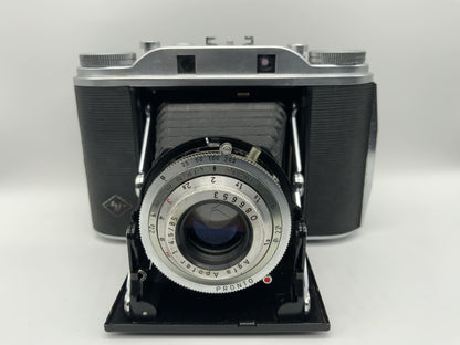 Agfa Isolette III Klappkamera mit Apotar 1:4.5 85mm 3 Pronto