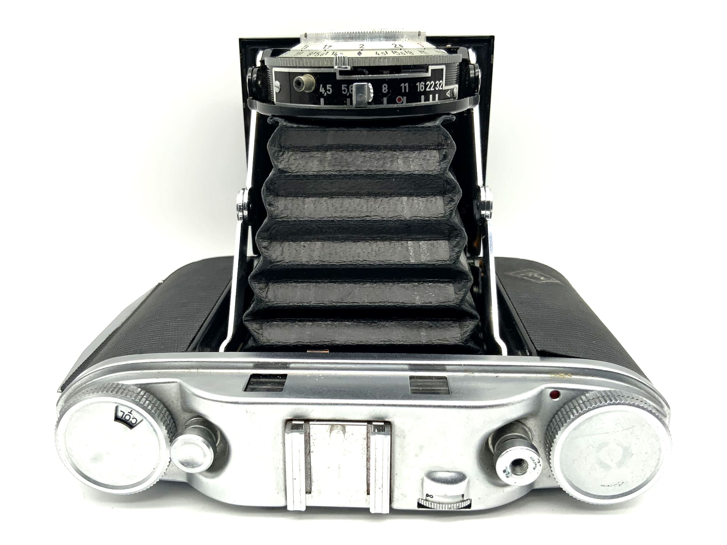 Appareil photo pliable Agfa Isolette III avec Apotar 1:4.5 85mm 3 Pronto