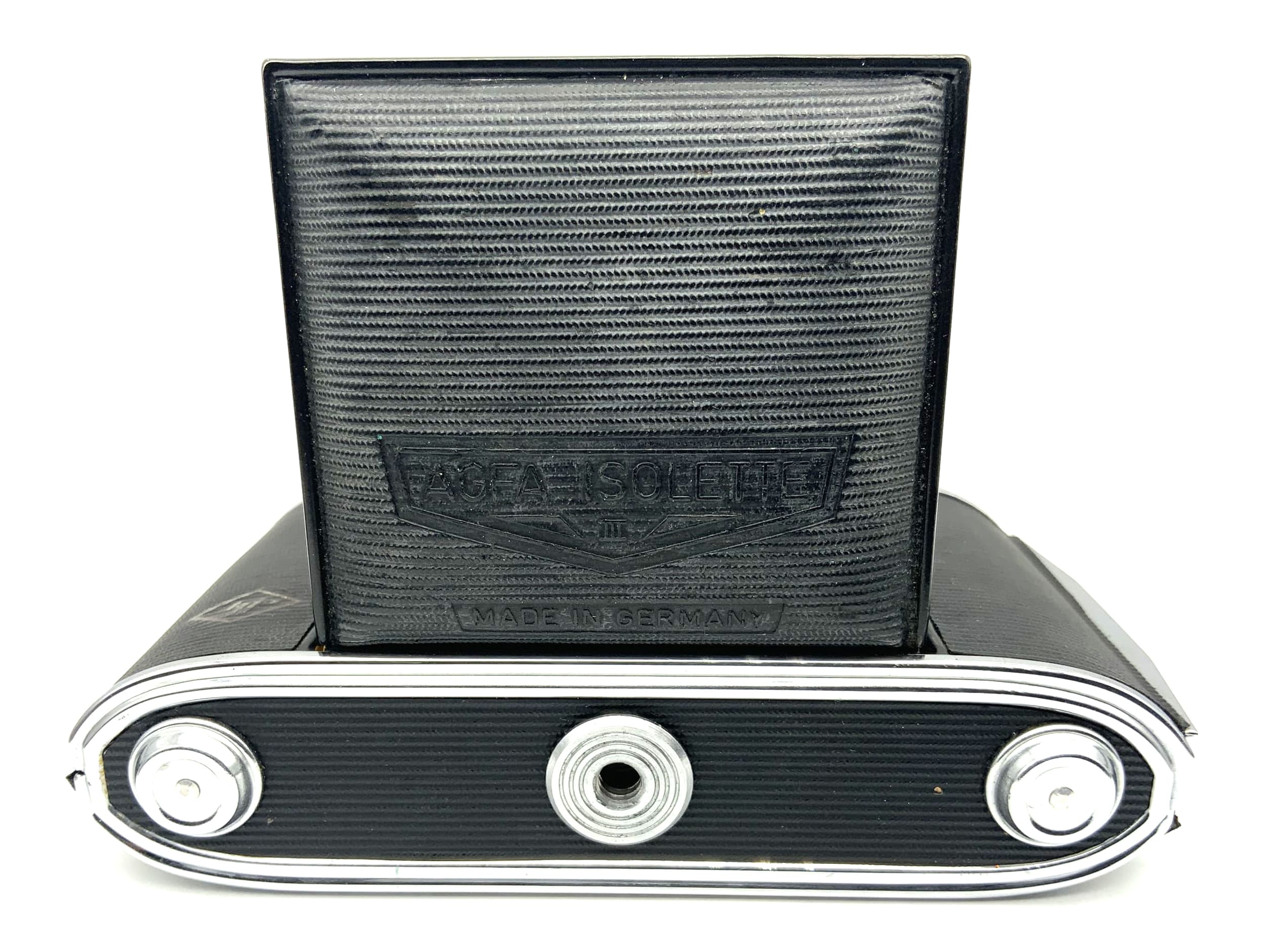 Appareil photo pliable Agfa Isolette III avec Apotar 1:4.5 85mm 3 Pronto