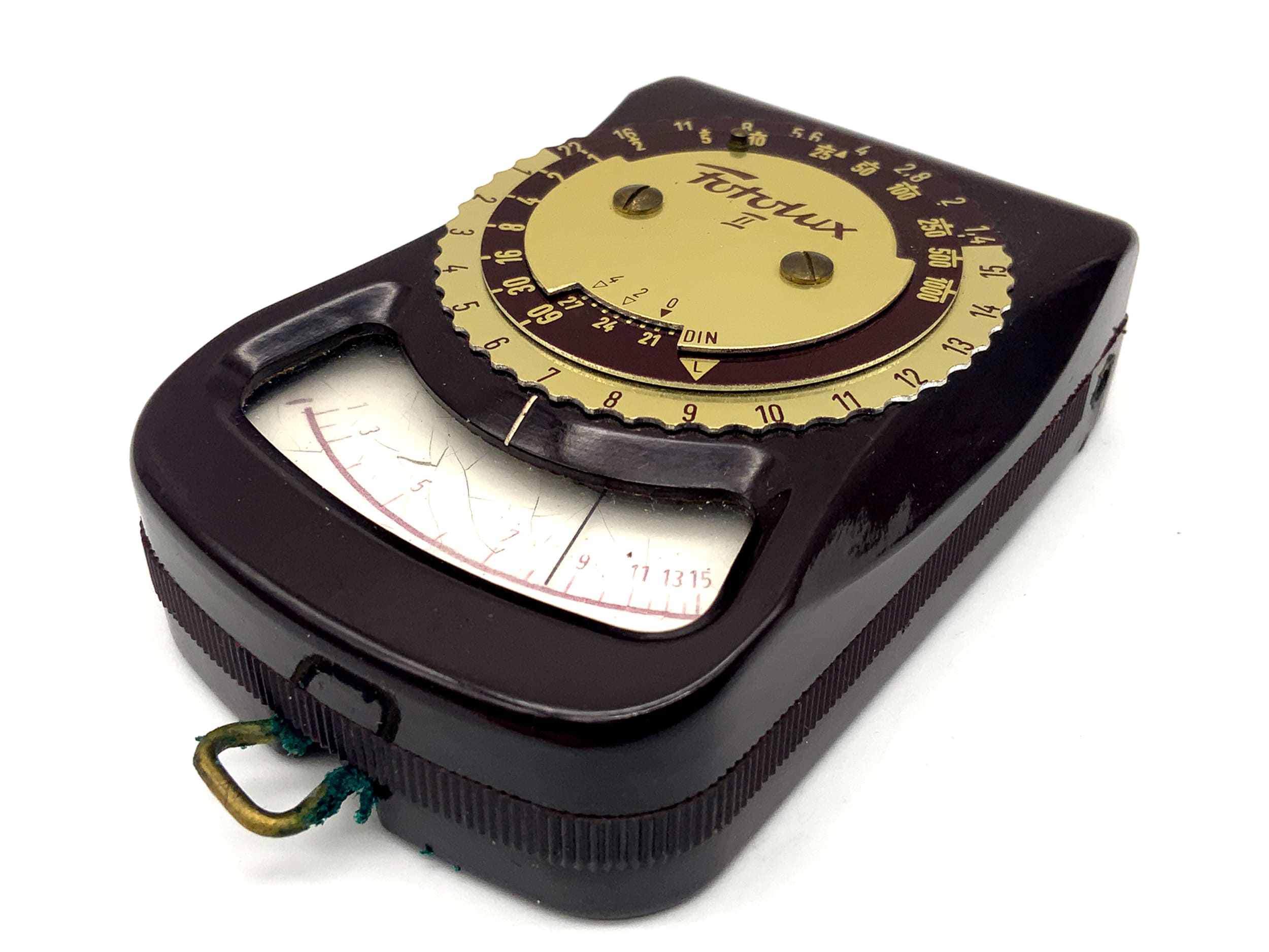 VEB Fotolux II Belichtungsmesser Lichtmesser light meter Lichtmeter