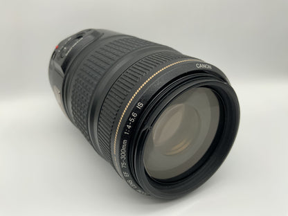 Canon 75-300mm 1:4-5.6 Objektiv IS Image Stabilizer Ultrasonic Lens (Canon EF)